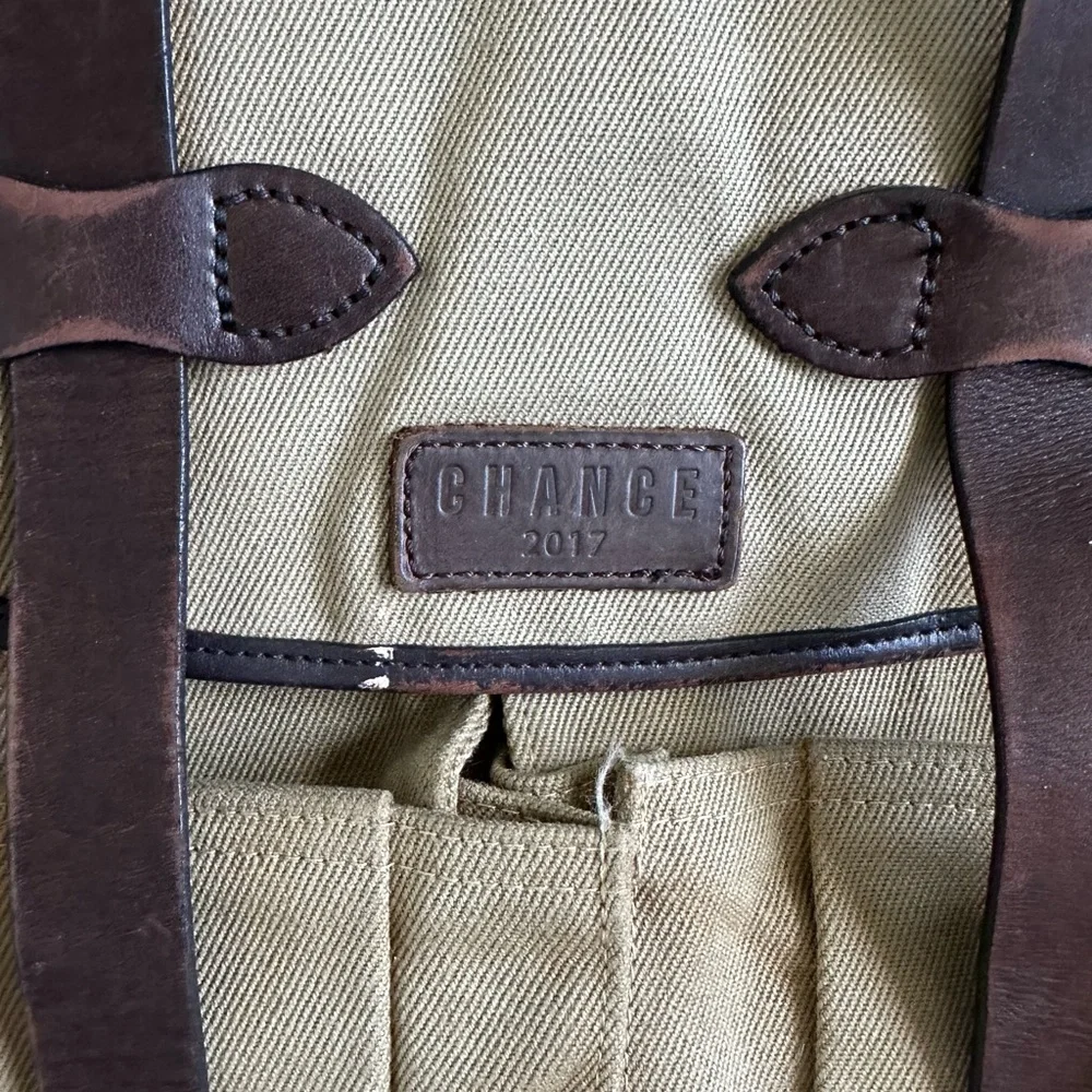 Filson Twill Rucksack Backpack. - Picture 7 of 8